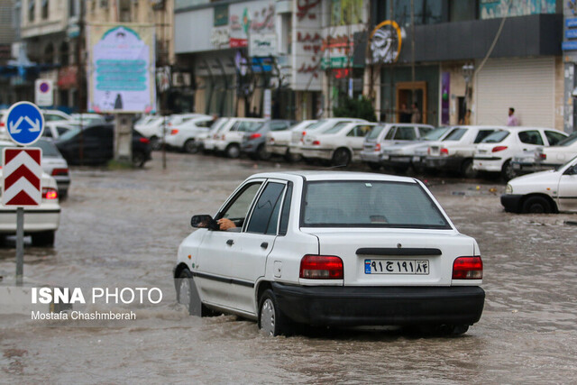 ورود سامانه بارشی جدید به کشور از فردا /تداوم بارش‌ها در جنوب کشور