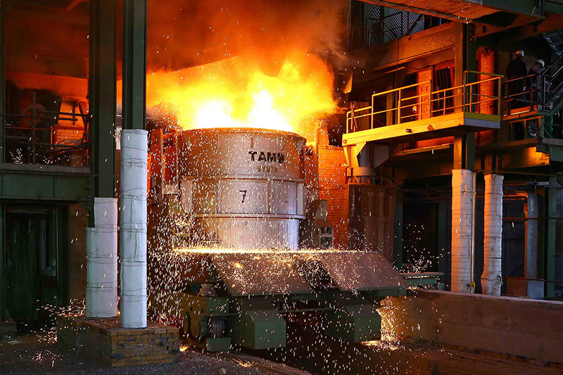 پروژه ملی فولادسازی بردسیرکرمان افتتاح شد