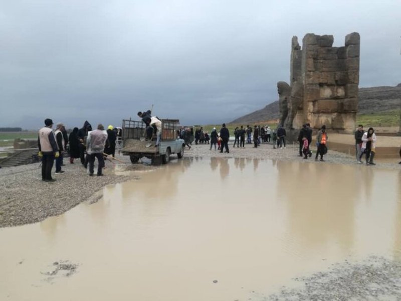 کانال دفع سیلاب، تخت جمشید را از تخریب نجات داد