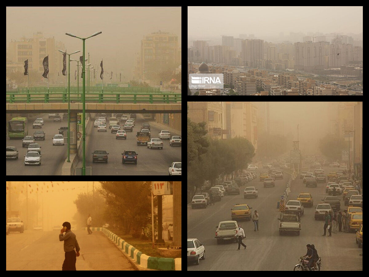 تداوم گرد و خاک در کشور تا فردا / بجز موارد ضروری از خانه خارج نشوید