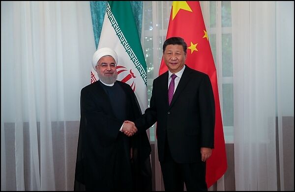 ‌ روحانی:‌ ایستادگی ایران و چین در مقابل آمریکا به نفع آسیا و جهان است
