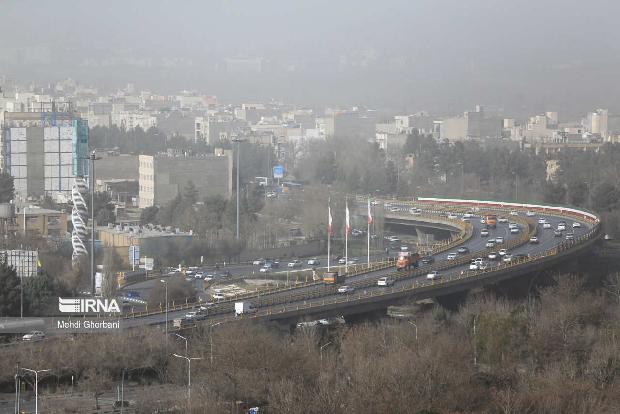 هوای تهران قرمز شد