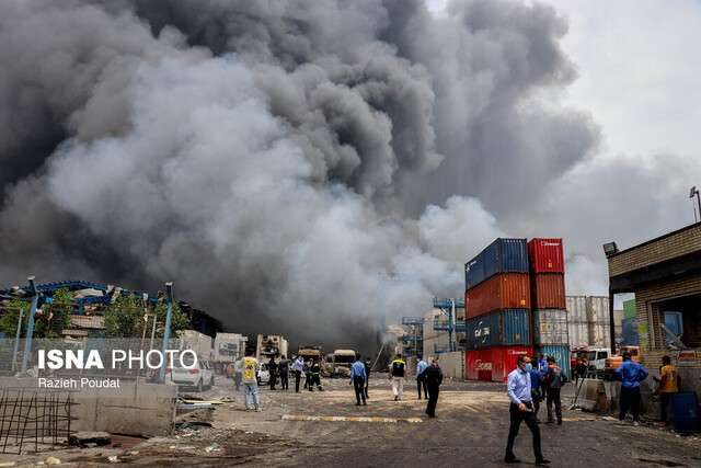 ارزیابی خسارات ۳ هزار کانتینر در انفجار بندر شهید رجایی