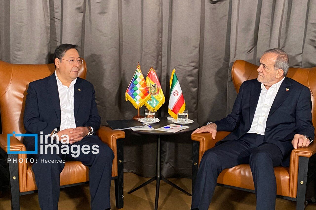 دیدار روسای جمهور ایران و بولیوی در نیویورک