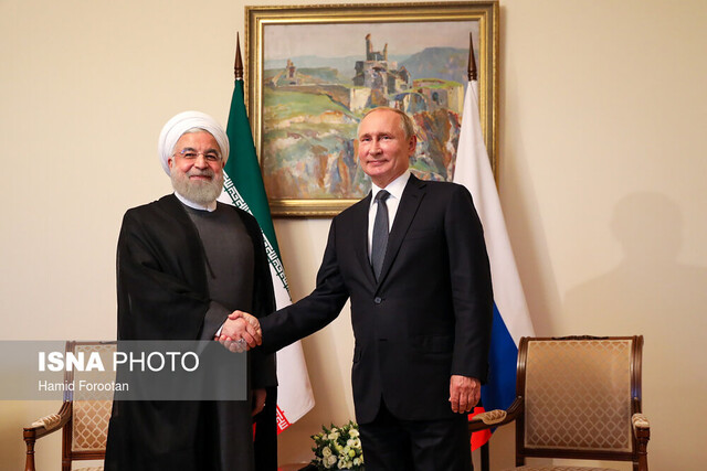 گفت‌وگوی روسای جمهوری ایران و روسیه درباره ابتکار «صلح هرمز»